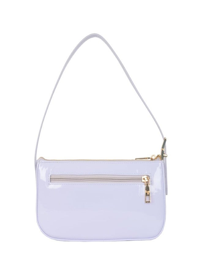 Baggit Women Purple Satchel Handbag Xs Size | Ladies Stylish Casual Purse Bag - Image 4